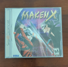 Atlus Maken X Sega Dreamcast NTSC-U/C (US/CA) M Complete Case & Disc