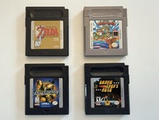 Zelda DX, Grand Theft Auto, Asteroids, & Wario Land  for Nintendo Game Boy