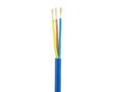Arctic flex 3-Core flexible PVC campervan mains cable - 1.5mm� Blue