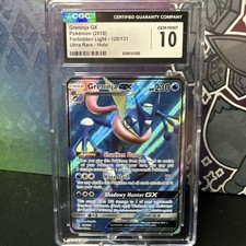 2018 POKEMON FORBIDDEN LIGHT FULL ART GRENINJA GX 120/131 - CGC 10 GEM MINT on eBay
