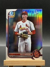 2022 Bowman Draft #BDC-128 Pete Hansen Chrome Refractor