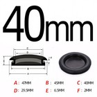 KFZ Gummi Stopfen Karosseriestopfen Gummistopfen Verschlusskappe 14mm bis 150mm