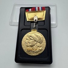 2002 Japan Hokkaido Basketball Tournament Championship Gold Medal Metal Award