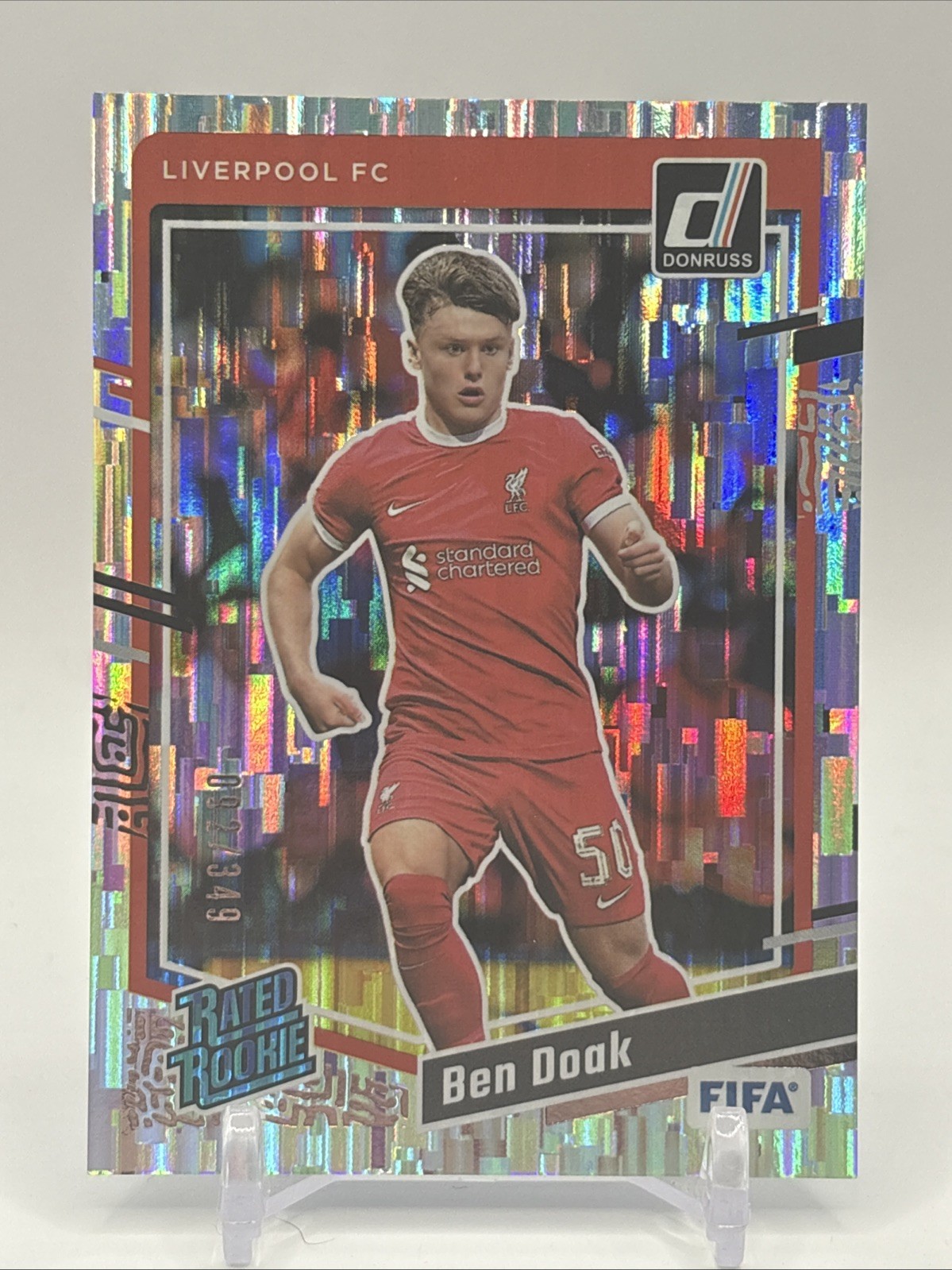 2023-24 Panini Donruss FIFA Rated Rookie Silver /349 Ben Doak #182 Rookie RC