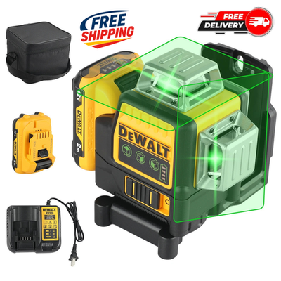#ad #ad DeWalt DW089LG 12V Green Line 3 x 360 Laser Level Laser Battery Charger $185.89