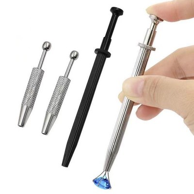 4 Claw Pick Up Tool Chip Gripper Beads Electronic Component Grabber Diamond