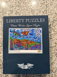 Puzzle Liberty "Marshall Mesa" di Phil Lewis | Puzzle in legno 452 pezzi