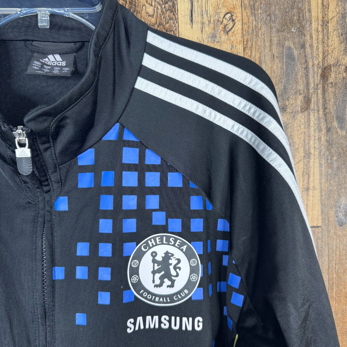 Chelsea FC 2011 Football Black Jacket Original Adidas V12881