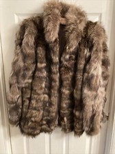 100% Fox Woman’s Fox Coat Very Well-made Size Medium