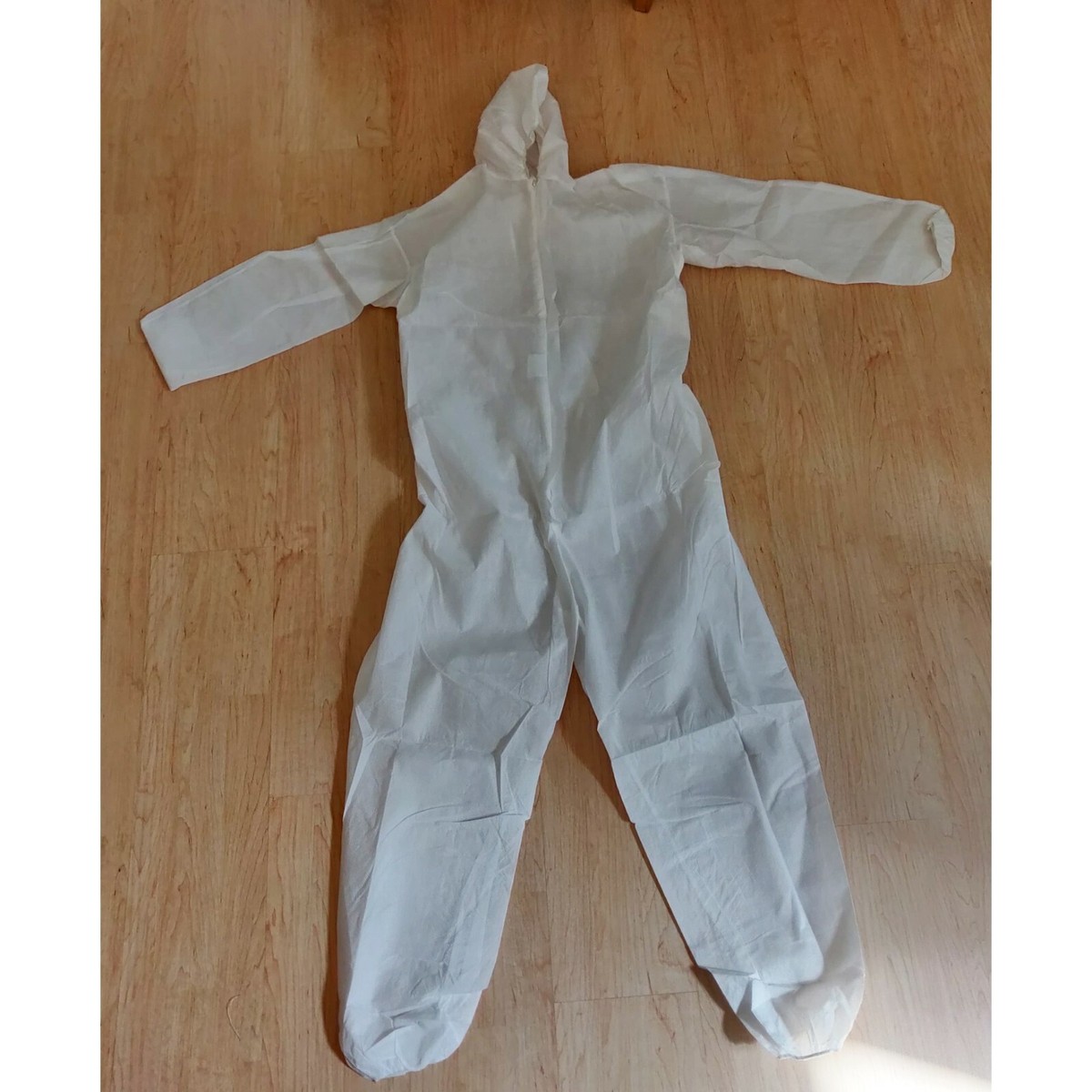 Epic Cleanroom Coverall Zipper Suit Disposable with Hoodie Size XL