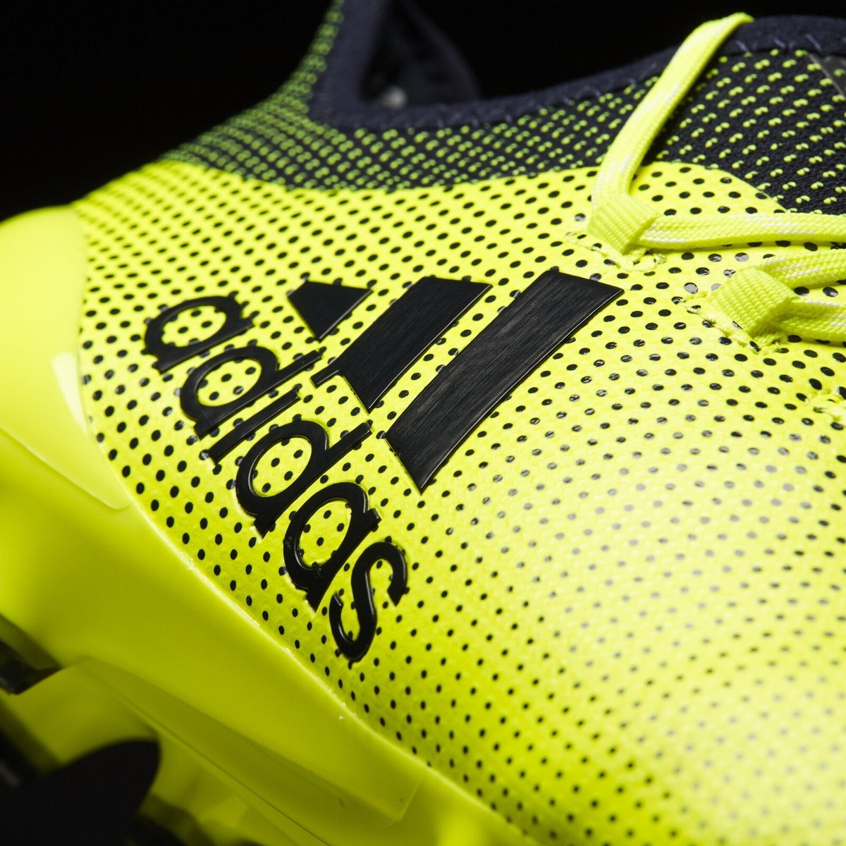 adidas X 17.1 FG Mens Football Boots Yellow SIZE 7 Firm Ground