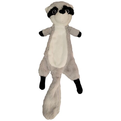 NWOT Animal Planet Pets Simulated Animal  Racoon No Stuffing Toy Squeaker 19"  - Picture 1 of 9