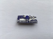 C1950s VINTAGE THE FERGUSON SYSTEM PROMOTIONAL ENAMEL LAPEL BADGE