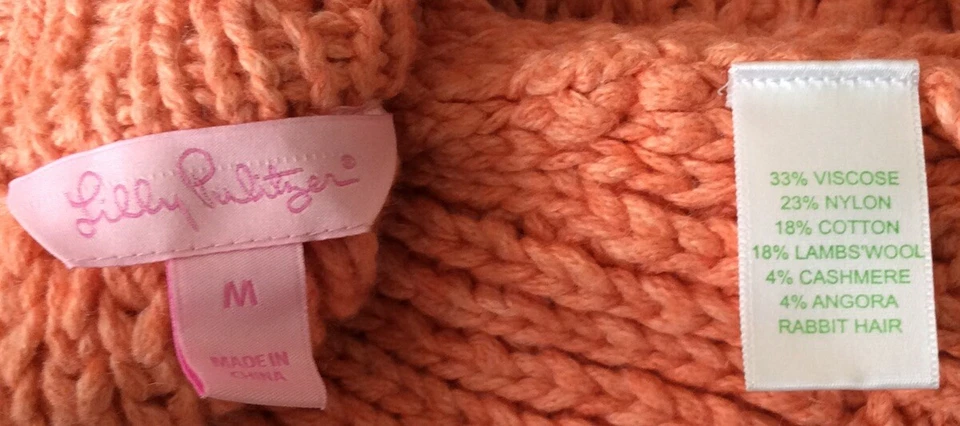 Suéter Cárdigan Chaqueta Lilly Pulitzer Para Mujer Mezcla Lana Melocotón Talla M ¡EXCELENTE ESTADO USADO! $148 Foto 2 de 4