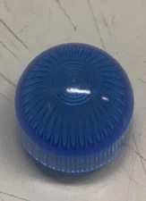 LENS-LCD780-CBF, Panel Mount BSD780, Dome, Blue Fluted   1 pack = 50 lenses