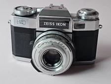 Vintage Zeiss Ikon 35mm Camera & Carl Zeiss Tessar Lens 2.8/50 SUPER CONDITION!