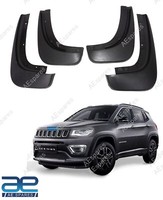 Mud Flap Set Aus 4 Schwarzen FüR Jeep Compass