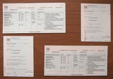 2 Fahrkarten mit Reiseplänen DB AG Münnerstadt--Gröbenzell 2018/19