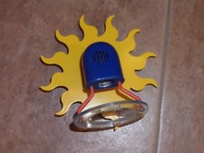 Wandlampe Schreibtischlampe Sonnenmotiv für Kinderzimmer, gebraucht gut erhalten