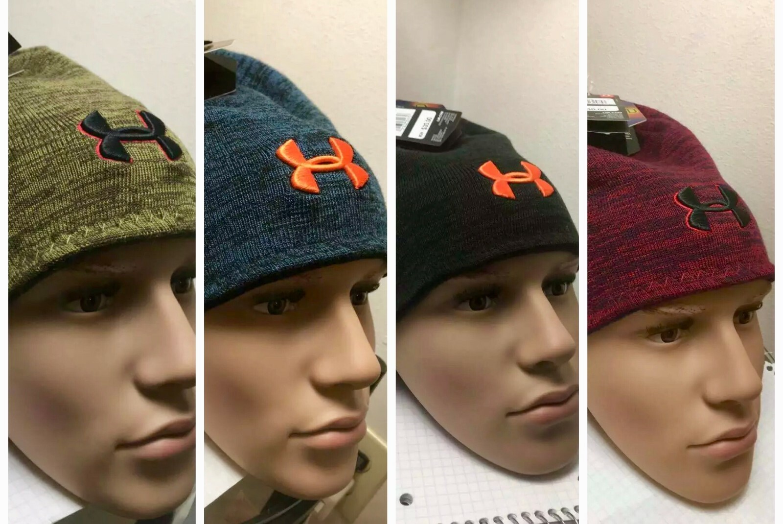 under armour fleece beanie