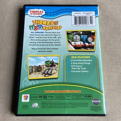 Thomas & Friends: Thomas Toy Workshop (DVD 6 Ep) Tank Engine Train