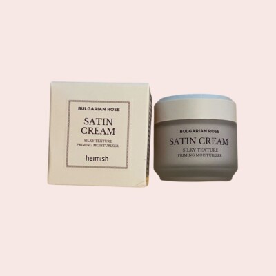 Heimish Bulgarian Rose Satin Cream 50ml | Korean Moisturizer Hydration Radiance