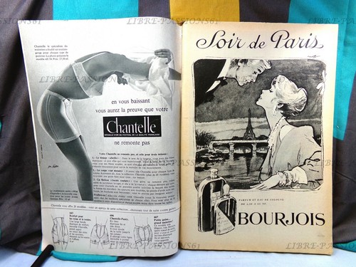 MAGAZINE MODES & TRAVAUX + SUPPLÉMENTS COUTURE ET LECTURE, N°736, AVRIL 1962 - Imagen 4 de 12