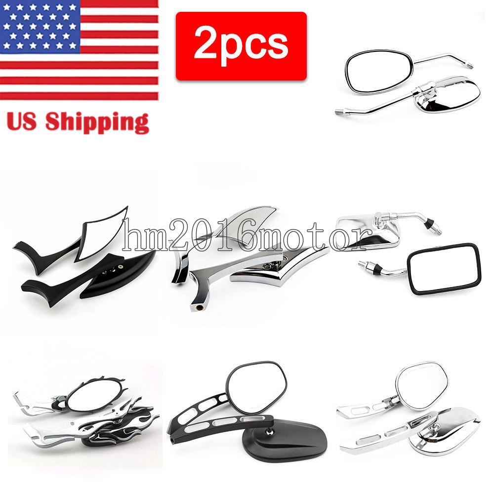 Motorcycle Side Mirrors For Kawasaki Vulcan VN 1500 1600 Classic