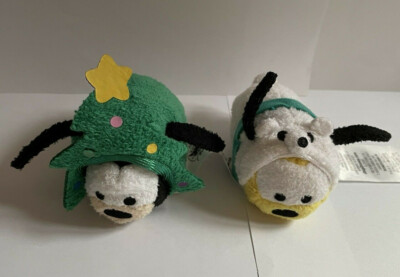 Disney Store Tsum Tsum ~ Weihnachten Adventskalender 2018 ~ Goofy und Pluto ~ Neu