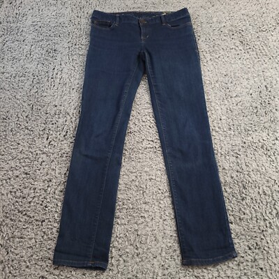 Jean Eddie Bauer Classic Slim Straight – Femme Taille 4, Bleu, Neuf Sans étiquette