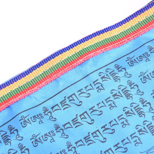 Religious Flag Tibetan Buddhist Prayer Flag Tibet Lung Ta Banner Scriptures -cg - Picture 4 of 12