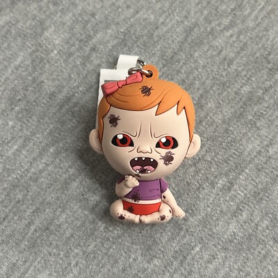 Spirit Halloween Zombie Baby Figural Bag Clip Keychain Ravenous Ruby