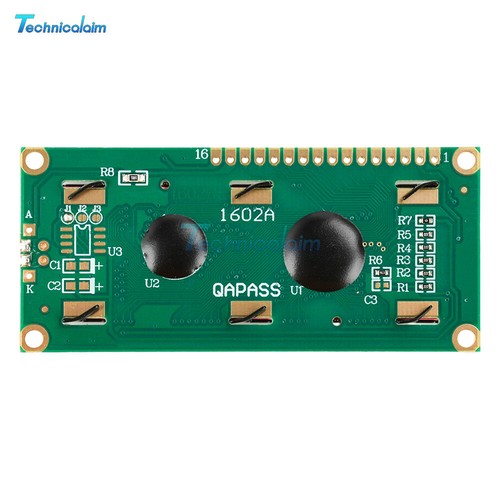 5V 1602 16x2 Character Blue/Yellow Backlight LCD Display Module For Arduino USA - Picture 17 of 43