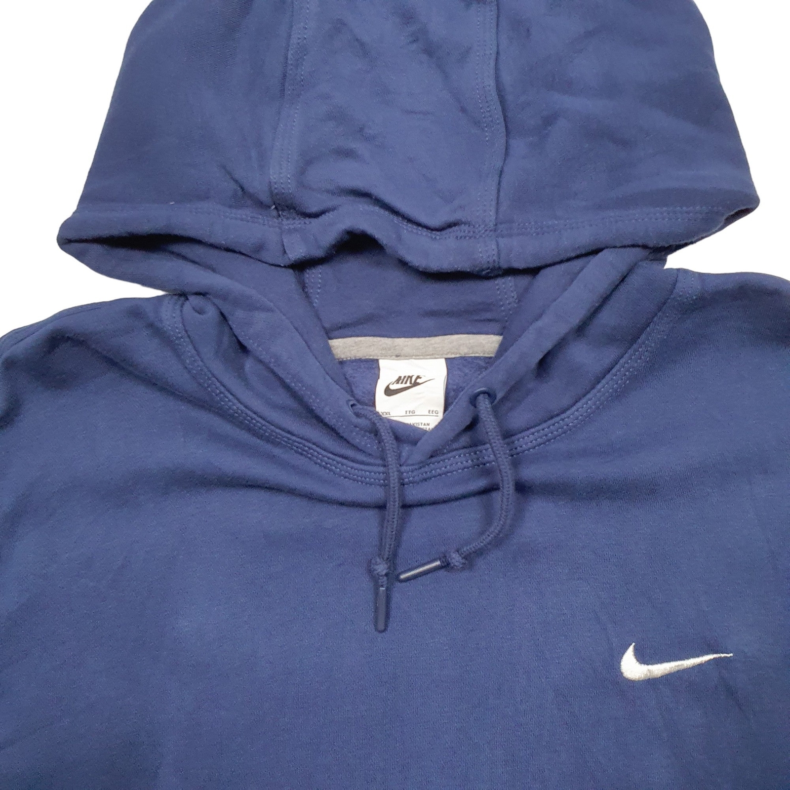 NIKE Hoodie Cotton Jumper Sweatshirt Mens XXL image 2