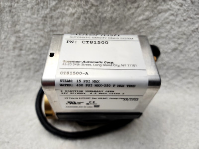 Mr Steam Auto Flush / Auto Drain Valve CT81500