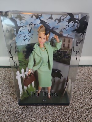 2008 ALFRED HITCHCOCK S THE BIRDS BARBIE  - BLACK LABEL  -SEALED