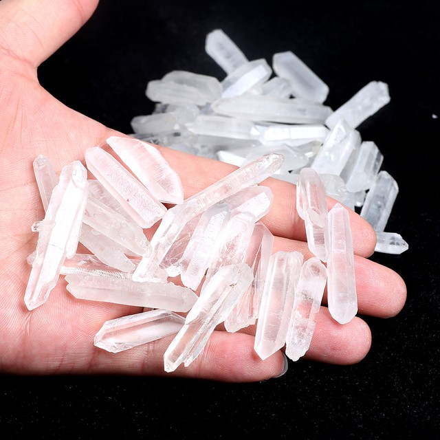Wholesale 200g BULK Small Points Clear Quartz Crystal Healing Reiki