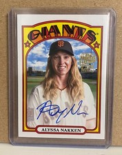 2022 Topps Archives Alyssa Nakken Auto