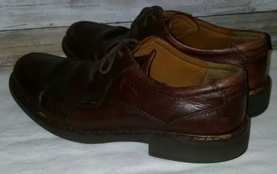 ECCO MENS BROWN LEATHER OXFORD SHOES SIZE 43 | eBay display picture 2