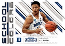 2018 Panini Contenders Draft Picks #22 Trevon Duval School Colors