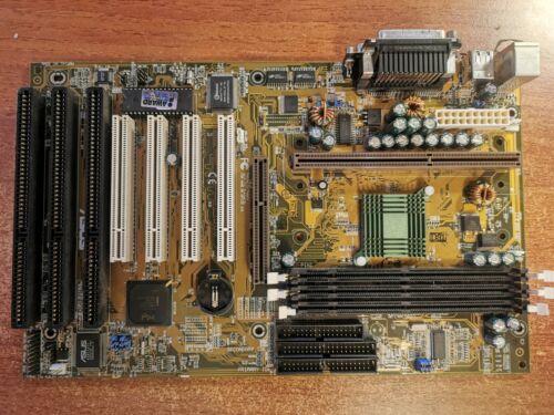 Vintage tested Asus P2B Slot 1 BX motherboard ATX - Picture 1 of 7