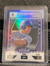 Trey Sweeney 2021 Elite Extra College Ticket Holo  Tigers