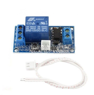 12V 1 Channel Latching Relay Module with Touch Bistable Switch MCU Control