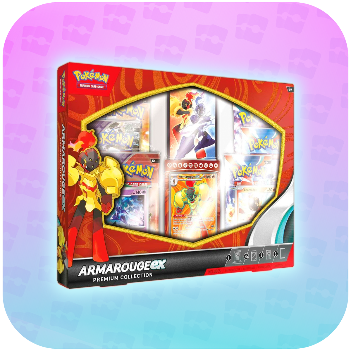 NEW Armarouge EX Premium Collection Pokemon TCG | 6 PACKS, 3 PROMOS, & SLEEVES!! | eBay NEW Armarouge EX Premium Collection Pokemon TCG | 6 PACKS, 3 PROMOS, & SLEEVES!! | eBay