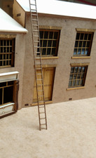 10 x Wooden Ladders 00 / 4mm Scale Gauge Model Railway Scratch aid kit 009