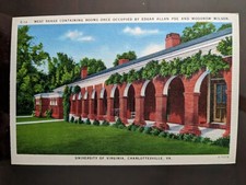 West Range, University of Virginia, Charlottesville, VA - 1930-50s, Rough Edges
