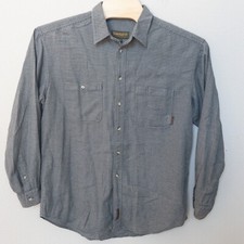 Vintage 1990 s Timberland Weather Gear Plaid Shirt Classic Green Brown Mens L