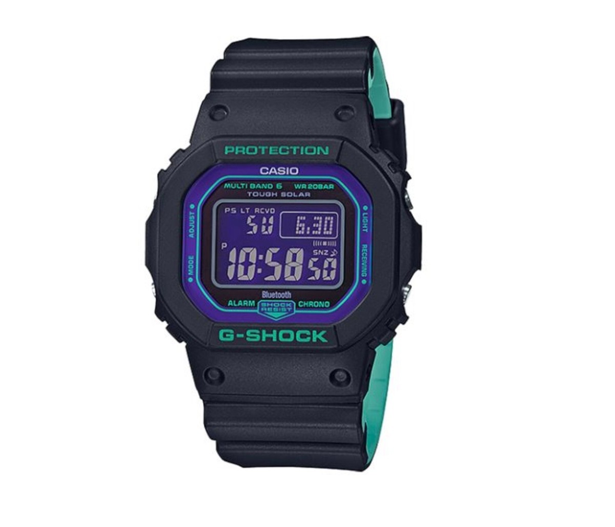 G-SHOCK／GW-B5600BL-1 Casio G-Shock Men's Digital Watch GW-B5600BL-1, Solar