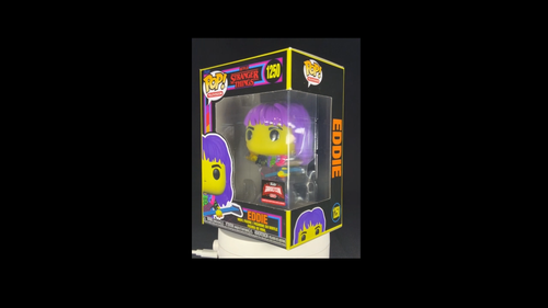 Pop Cave 2023 STRANGER THINGS: EDDIE w/Guitar - Target Con LE Excl BLACK LIGHT - Video 1 of 1