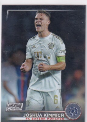Topps Chrome Stadium Club Fußball Karte CL 22/23 Nr. 6 Joshua Kimmich